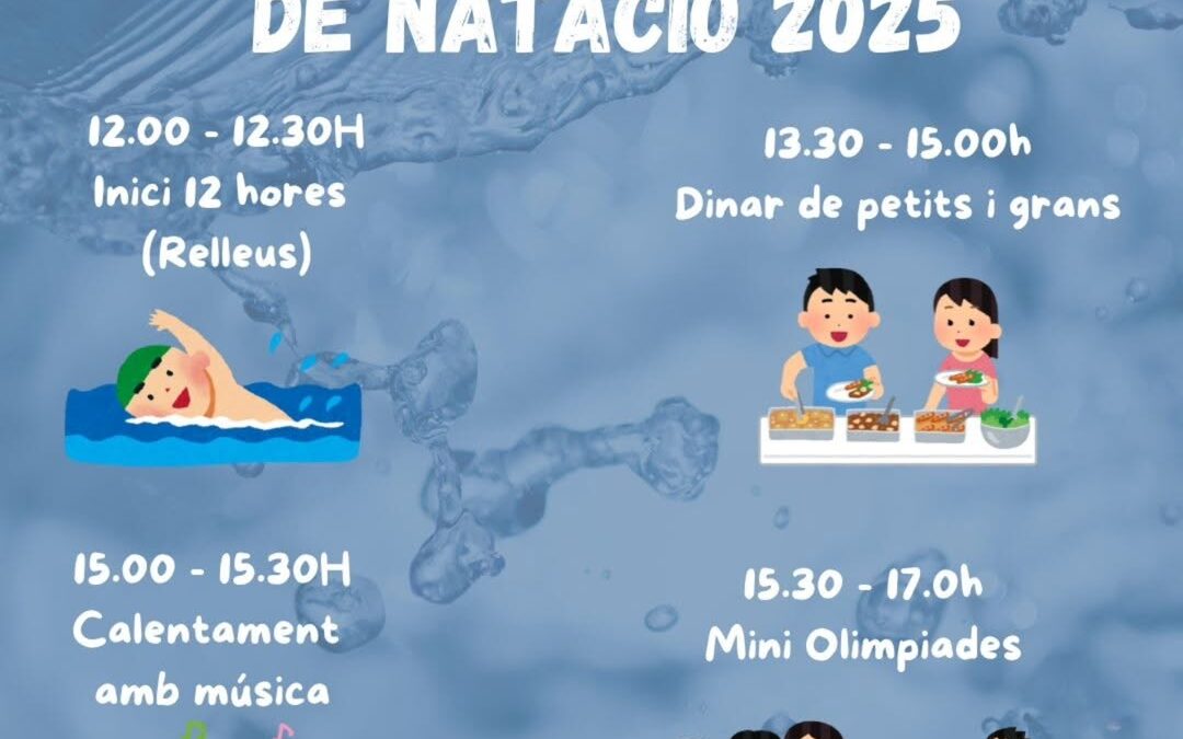 12 hores de natació 2025